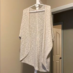 Cream and white Cardigan
